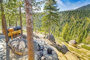 Decks + Lake Tahoe Views: Secluded Mtn Cabin!