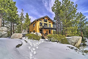 Decks + Lake Tahoe Views: Secluded Mtn Cabin!