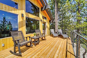 Decks + Lake Tahoe Views: Secluded Mtn Cabin!