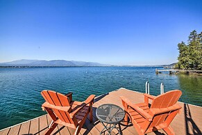 Sandpoint Waterfront Getaway on Lake Pend Oreille!