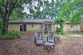 Quiet Retreat w/ Fire Pit ~ 4 Miles to Pensacola!