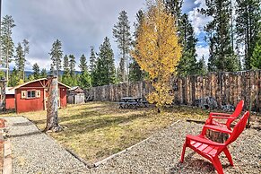 4 Mi to Grand Lake: Mtn-view Cabin w/ Fire Pit!