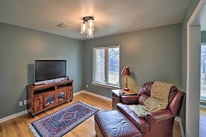 Grand Tulsa Getaway With Private Pond, Dock & Deck