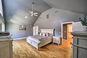 Grand Tulsa Getaway With Private Pond, Dock & Deck