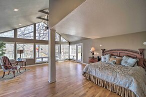Grand Tulsa Getaway With Private Pond, Dock & Deck