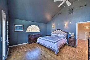 Grand Tulsa Getaway With Private Pond, Dock & Deck