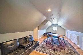 Grand Tulsa Getaway With Private Pond, Dock & Deck