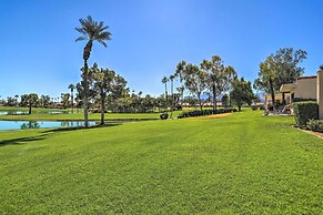 Golf Course View & Pool Access: Palm Desert Home