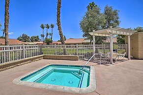 Golf Course View & Pool Access: Palm Desert Home
