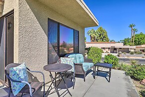 Golf Course View & Pool Access: Palm Desert Home