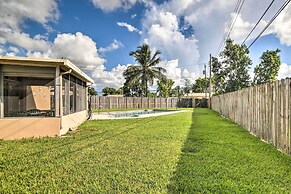 Pets Welcome: Cozy Home w/ Pool in Margate!