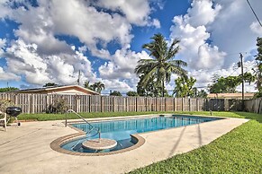Pets Welcome: Cozy Home w/ Pool in Margate!