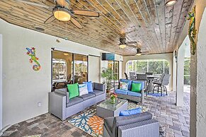 Canal Waterfront Home With Private Pool & Dock!