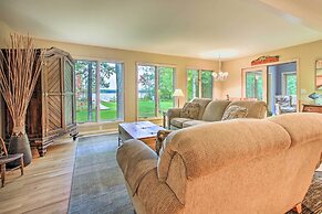 Interlochen Home on Green Lake w/ Dock & Beach!