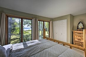 Interlochen Home on Green Lake w/ Dock & Beach!