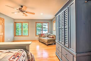 Interlochen Home on Green Lake w/ Dock & Beach!