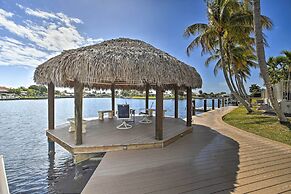 Luxe Cape Coral Escape w/ Boat Dock + Cabana!