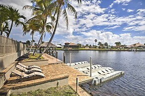Luxe Cape Coral Escape w/ Boat Dock + Cabana!