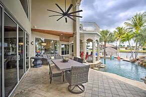 Luxe Cape Coral Escape w/ Boat Dock + Cabana!