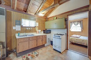 Stone Lake Cabin w/ Private Deck & Fire Pit!