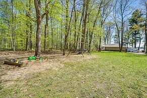 Stone Lake Cabin w/ Private Deck & Fire Pit!