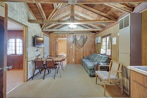 Stone Lake Cabin w/ Private Deck & Fire Pit!
