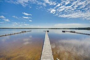 Stone Lake Cabin w/ Private Deck & Fire Pit!