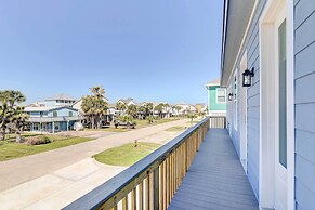 Private Dock & Patio: Waterfront Galveston Retreat
