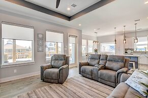 Private Dock & Patio: Waterfront Galveston Retreat