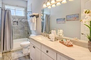 Private Dock & Patio: Waterfront Galveston Retreat