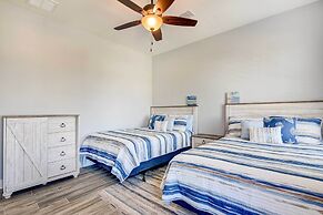 Private Dock & Patio: Waterfront Galveston Retreat