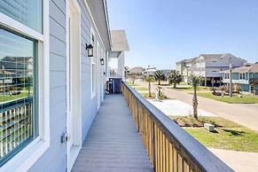 Private Dock & Patio: Waterfront Galveston Retreat