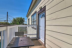 Walk to Beach: Breezy Galveston Apt w/ Deck!