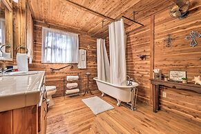 Rustic Canyon Lake Cabins w/ Hot Tub on ~ 3 Acres