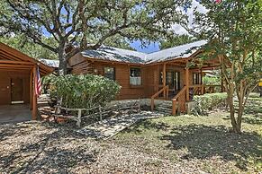 Rustic Canyon Lake Cabins w/ Hot Tub on ~ 3 Acres