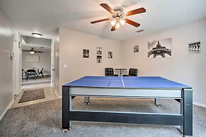 Game Room + Fenced Yard: Home Near Disney World!