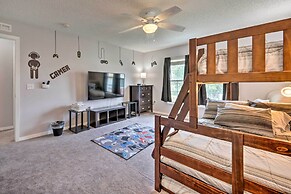 Game Room + Fenced Yard: Home Near Disney World!