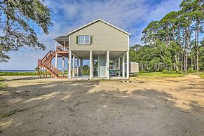 Waterfront Gulf Coast Getaway w/ Boat Dock!