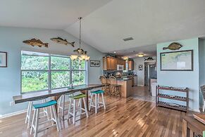 Waterfront Gulf Coast Getaway w/ Boat Dock!