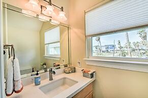 Steps to Beach: Ocean-view Retreat in Galveston!