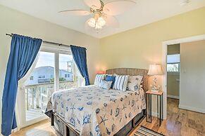 Steps to Beach: Ocean-view Retreat in Galveston!