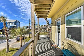 Steps to Beach: Ocean-view Retreat in Galveston!