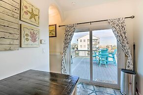 Steps to Beach: Ocean-view Retreat in Galveston!