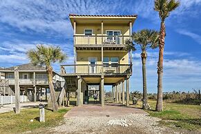 Steps to Beach: Ocean-view Retreat in Galveston!