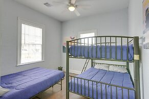4 Blocks to Beach: Home w/ Patio in Galveston!