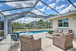 6 Mi to Dtwn Cape Coral: Home w/ Spacious Lanai!