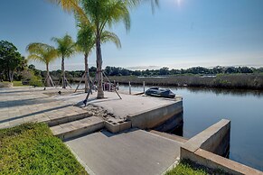 Luxe Spring Hill Home w/ Patio & Dock!