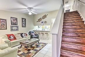 Tallahassee Townhome 4 Mi to College Town!