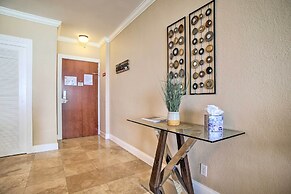 Ocean-view Balcony: Beachfront Hollywood Apt!