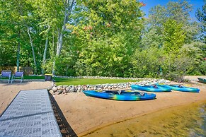 Interlochen Lake House w/ Deck, Fire Pit & Dock!